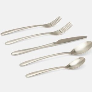 NWT Blue Pheasant Alba Silver Flatware